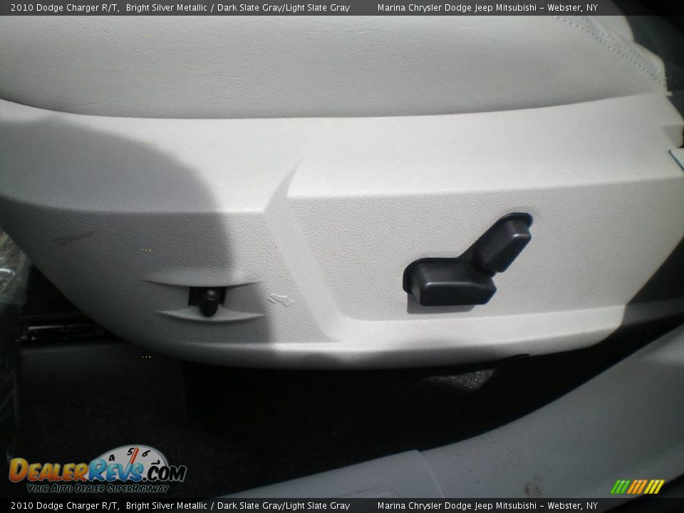 2010 Dodge Charger R/T Bright Silver Metallic / Dark Slate Gray/Light Slate Gray Photo #3