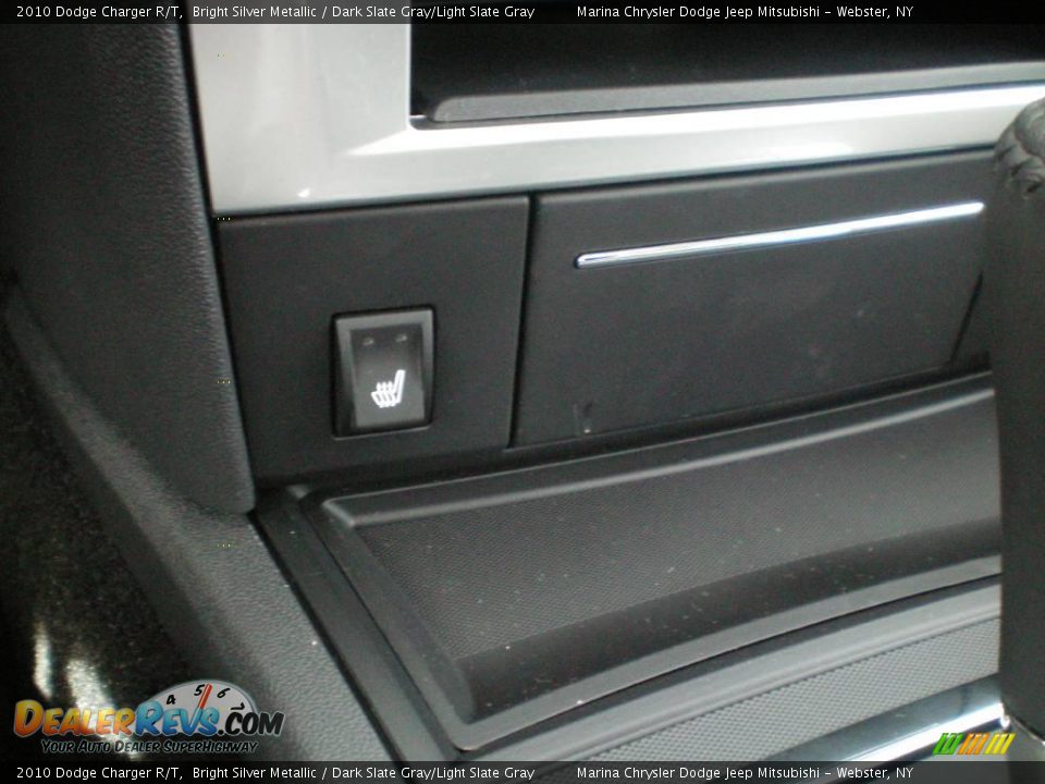 2010 Dodge Charger R/T Bright Silver Metallic / Dark Slate Gray/Light Slate Gray Photo #5