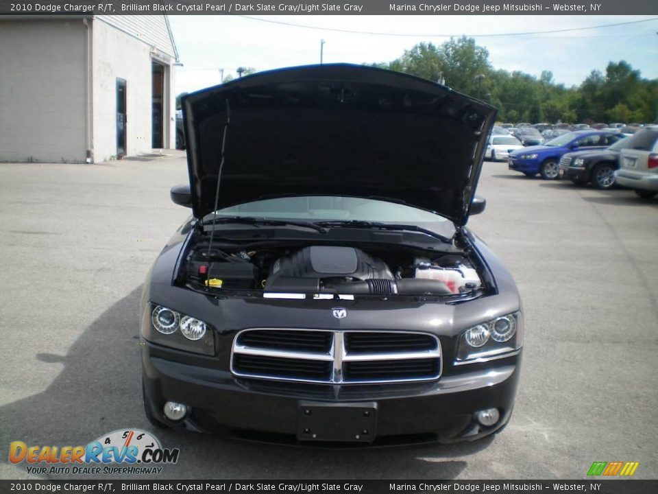 2010 Dodge Charger R/T Brilliant Black Crystal Pearl / Dark Slate Gray/Light Slate Gray Photo #15