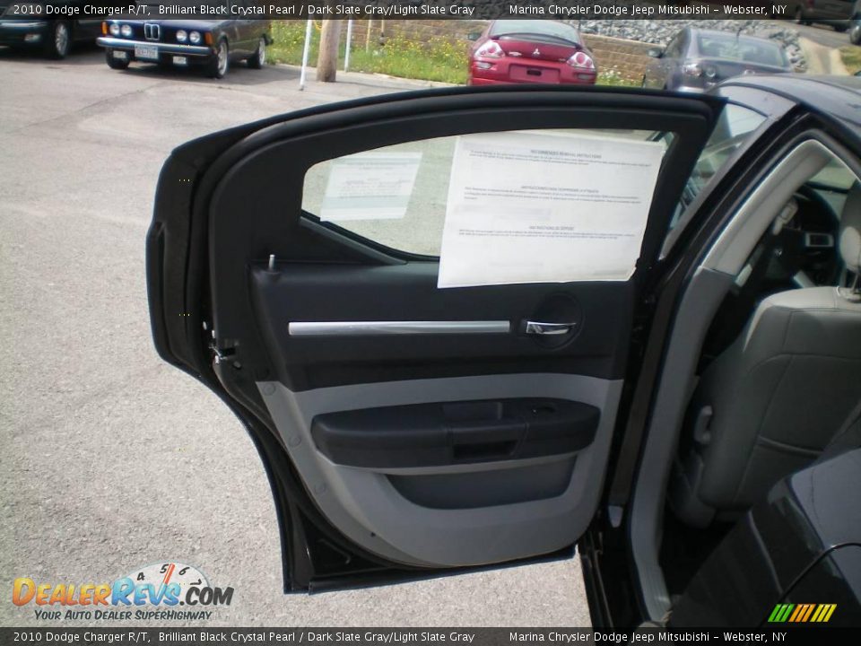 2010 Dodge Charger R/T Brilliant Black Crystal Pearl / Dark Slate Gray/Light Slate Gray Photo #18