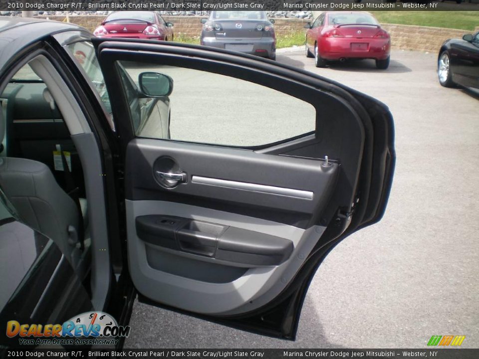 2010 Dodge Charger R/T Brilliant Black Crystal Pearl / Dark Slate Gray/Light Slate Gray Photo #22