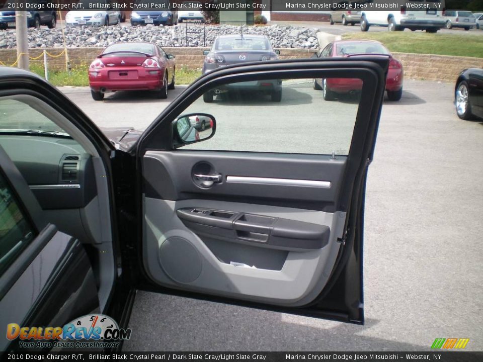 2010 Dodge Charger R/T Brilliant Black Crystal Pearl / Dark Slate Gray/Light Slate Gray Photo #24