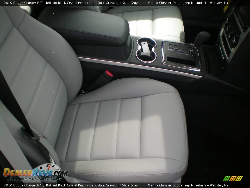 2010 Dodge Charger R/T Brilliant Black Crystal Pearl / Dark Slate Gray/Light Slate Gray Photo #25