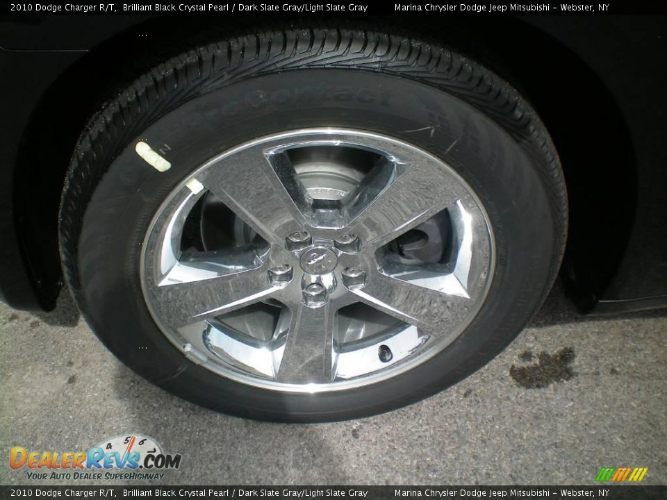 2010 Dodge Charger R/T Brilliant Black Crystal Pearl / Dark Slate Gray/Light Slate Gray Photo #27