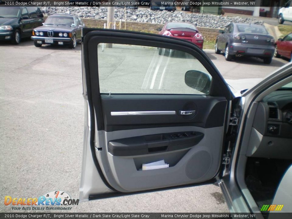 2010 Dodge Charger R/T Bright Silver Metallic / Dark Slate Gray/Light Slate Gray Photo #17