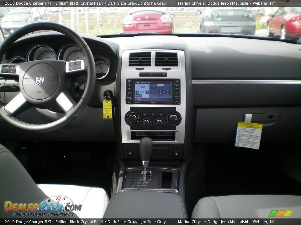 2010 Dodge Charger R/T Brilliant Black Crystal Pearl / Dark Slate Gray/Light Slate Gray Photo #28