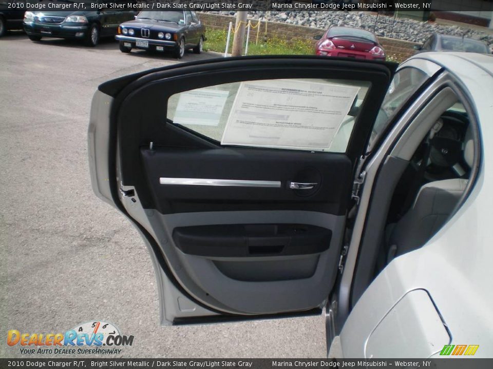 2010 Dodge Charger R/T Bright Silver Metallic / Dark Slate Gray/Light Slate Gray Photo #18
