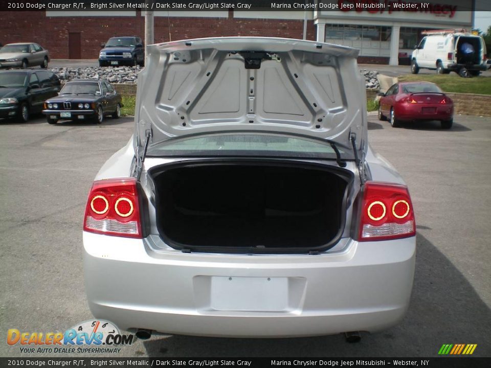 2010 Dodge Charger R/T Bright Silver Metallic / Dark Slate Gray/Light Slate Gray Photo #20