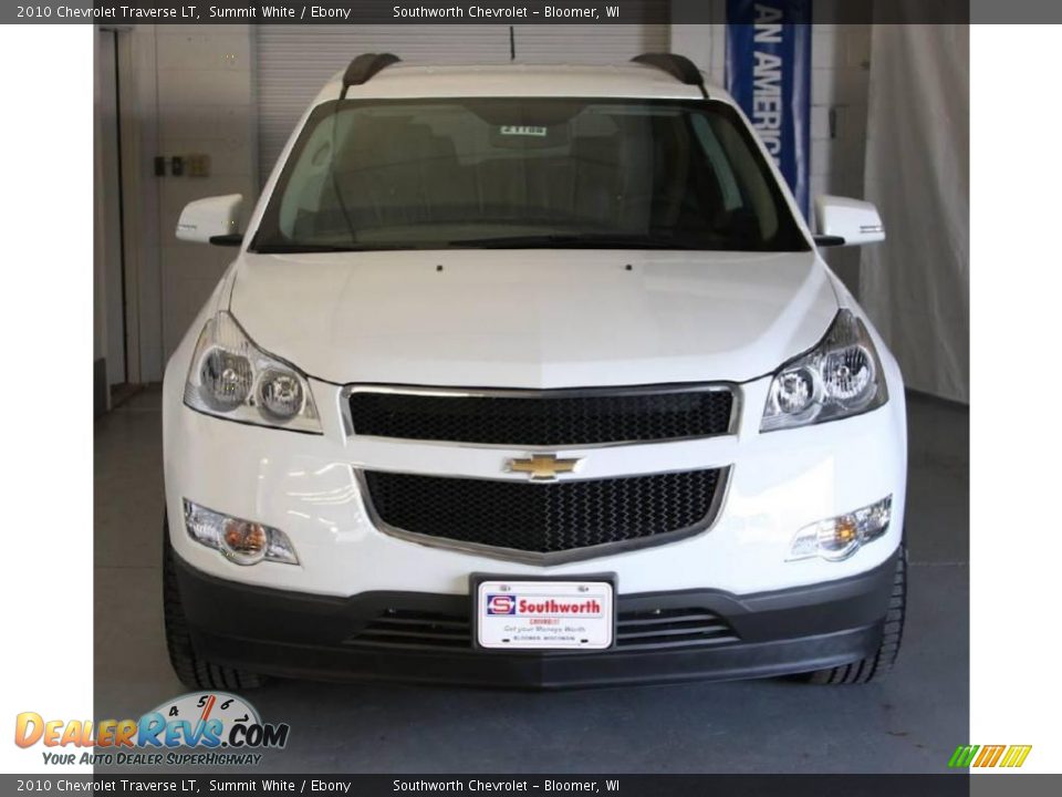 2010 Chevrolet Traverse LT Summit White / Ebony Photo #2