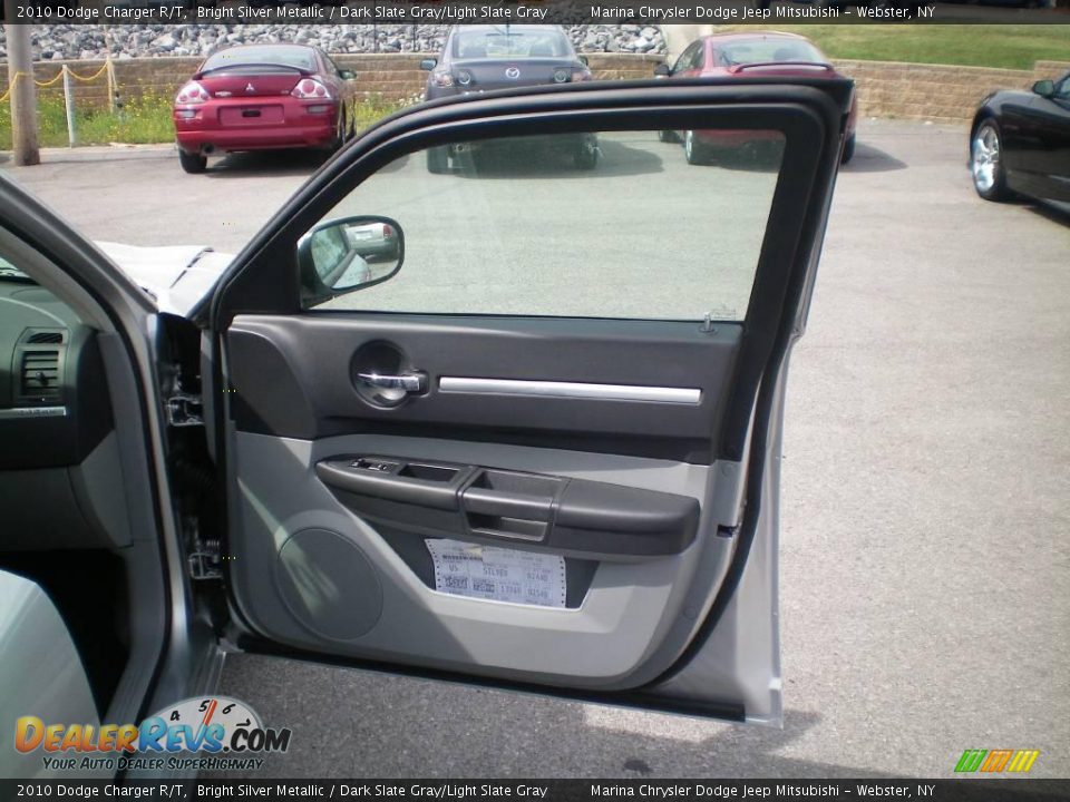 2010 Dodge Charger R/T Bright Silver Metallic / Dark Slate Gray/Light Slate Gray Photo #24