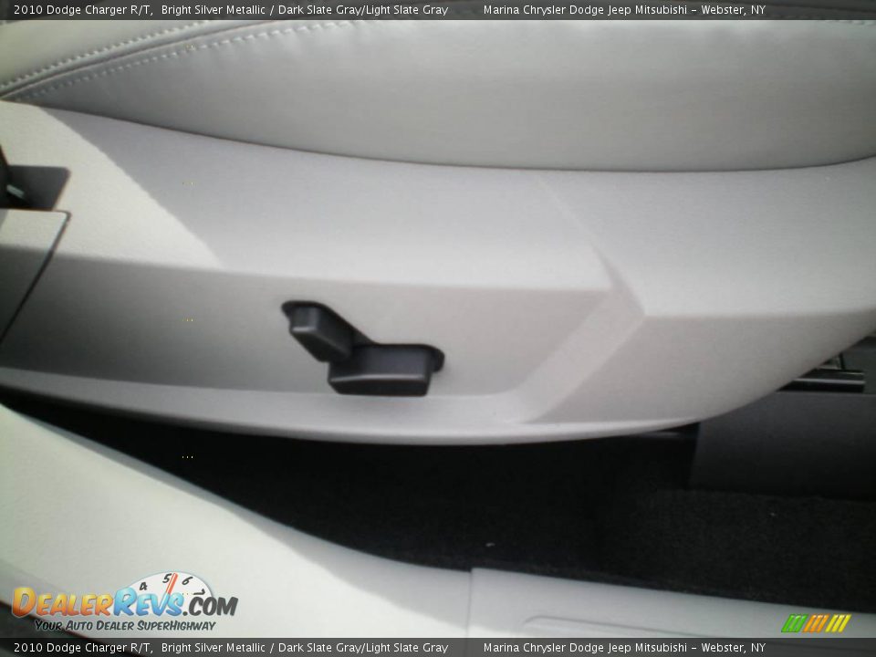 2010 Dodge Charger R/T Bright Silver Metallic / Dark Slate Gray/Light Slate Gray Photo #26