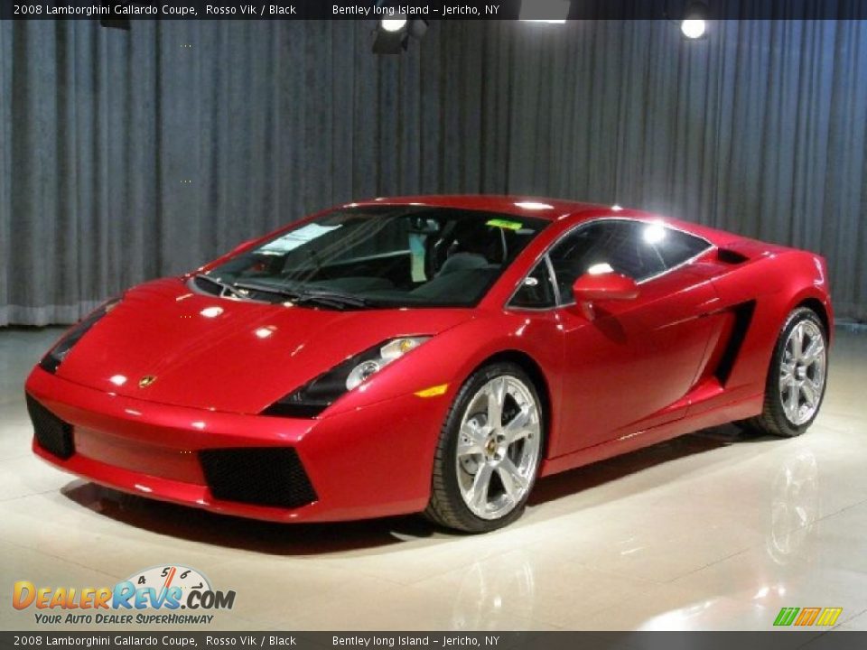 2008 Lamborghini Gallardo Coupe Rosso Vik / Black Photo #1