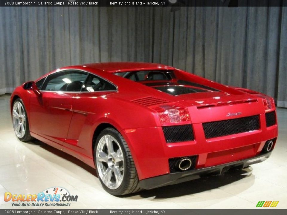 2008 Lamborghini Gallardo Coupe Rosso Vik / Black Photo #2