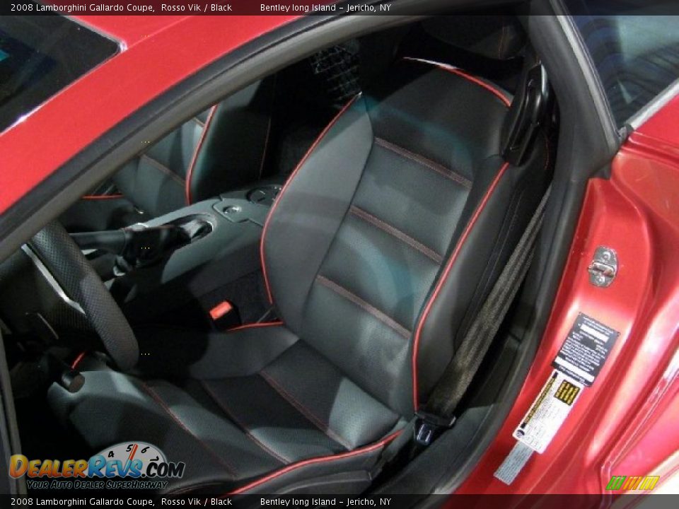 2008 Lamborghini Gallardo Coupe Rosso Vik / Black Photo #5