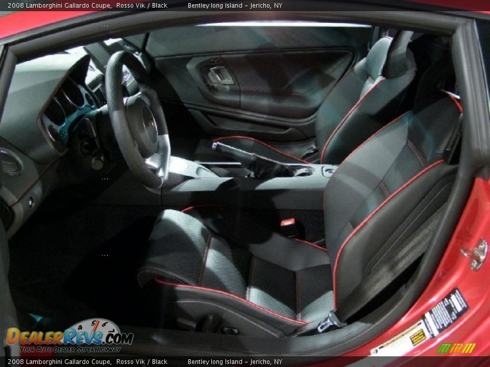 2008 Lamborghini Gallardo Coupe Rosso Vik / Black Photo #6