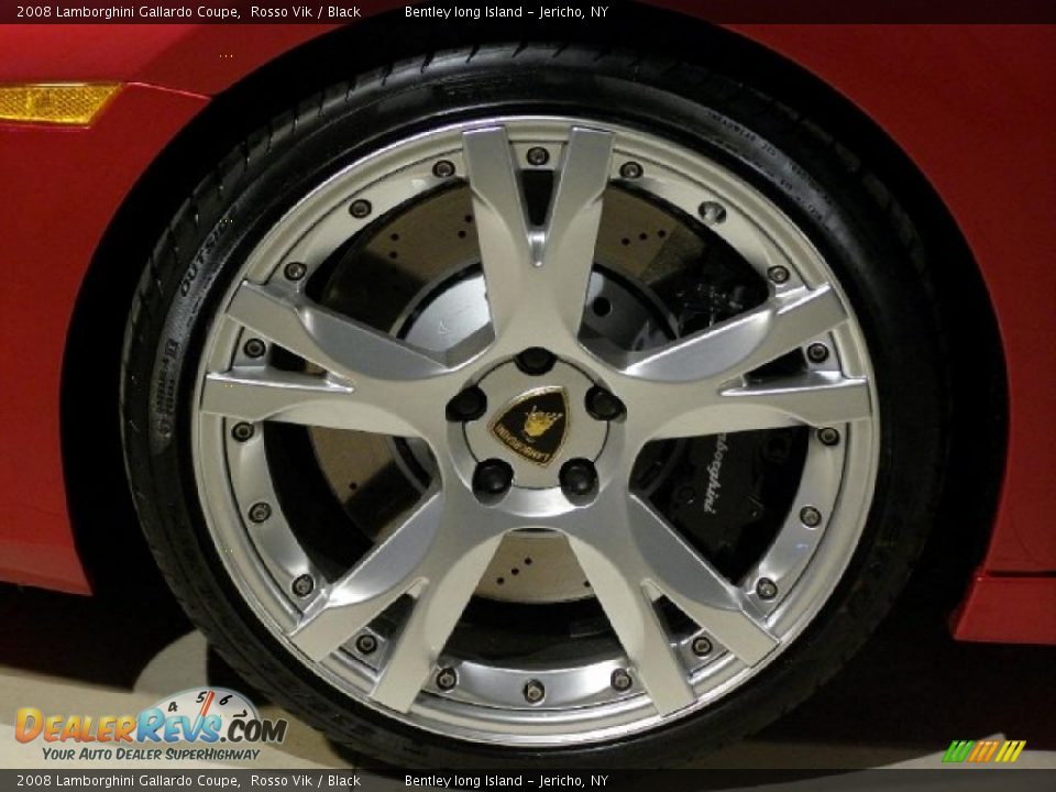 2008 Lamborghini Gallardo Coupe Rosso Vik / Black Photo #13