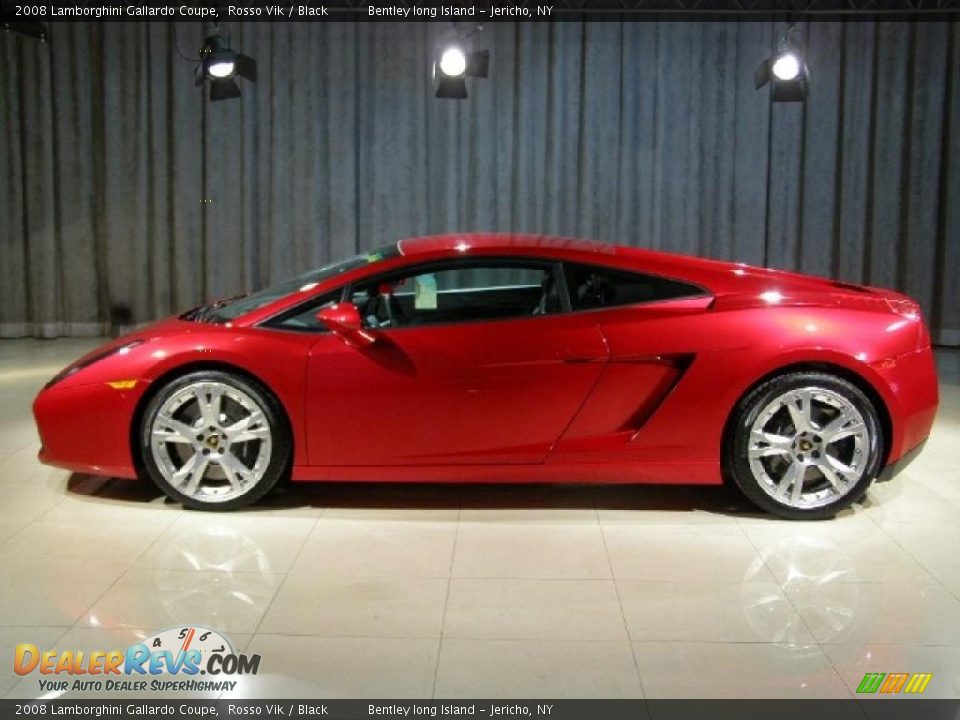 2008 Lamborghini Gallardo Coupe Rosso Vik / Black Photo #17