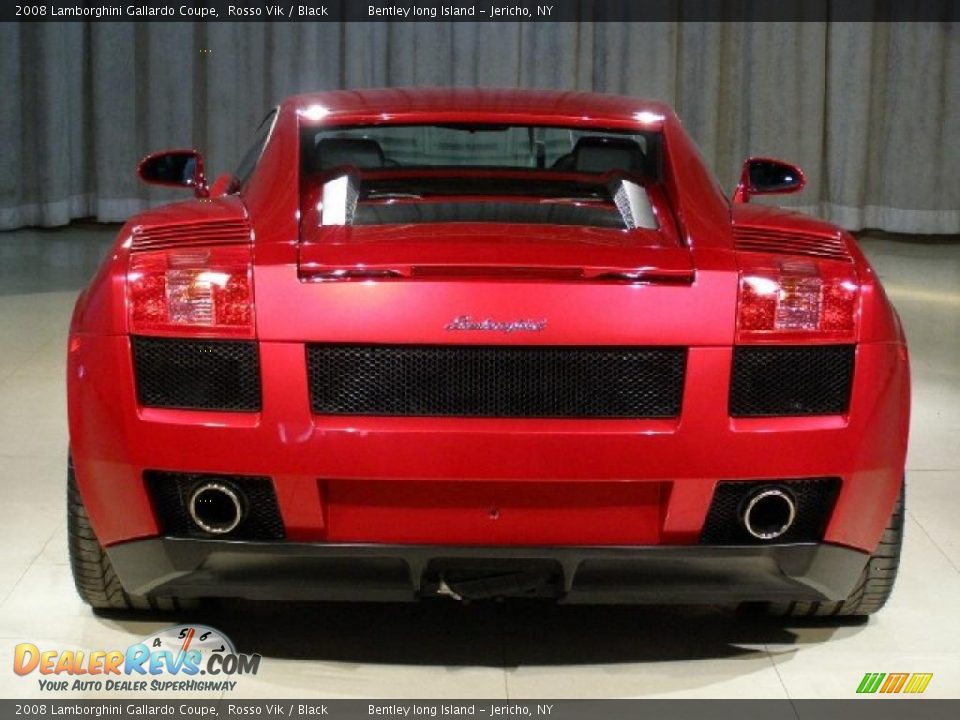 2008 Lamborghini Gallardo Coupe Rosso Vik / Black Photo #18