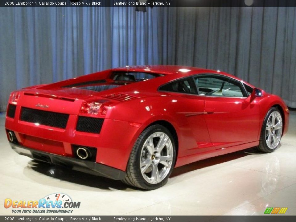 2008 Lamborghini Gallardo Coupe Rosso Vik / Black Photo #19