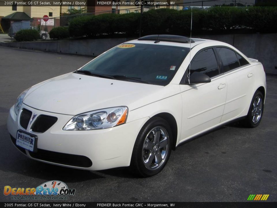 2005 Pontiac G6 GT Sedan Ivory White / Ebony Photo #2