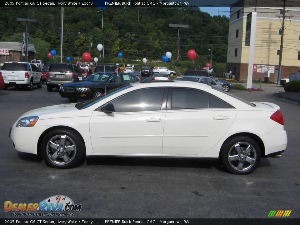 2005 Pontiac G6 GT Sedan Ivory White / Ebony Photo #3