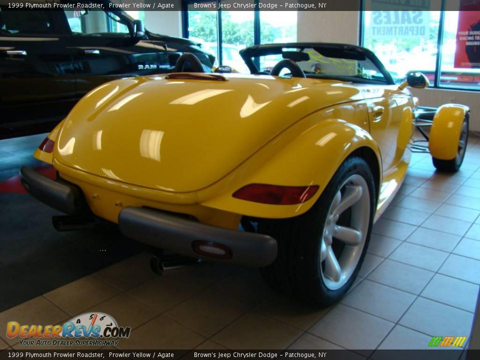 1999 Plymouth Prowler Roadster Prowler Yellow / Agate Photo #5