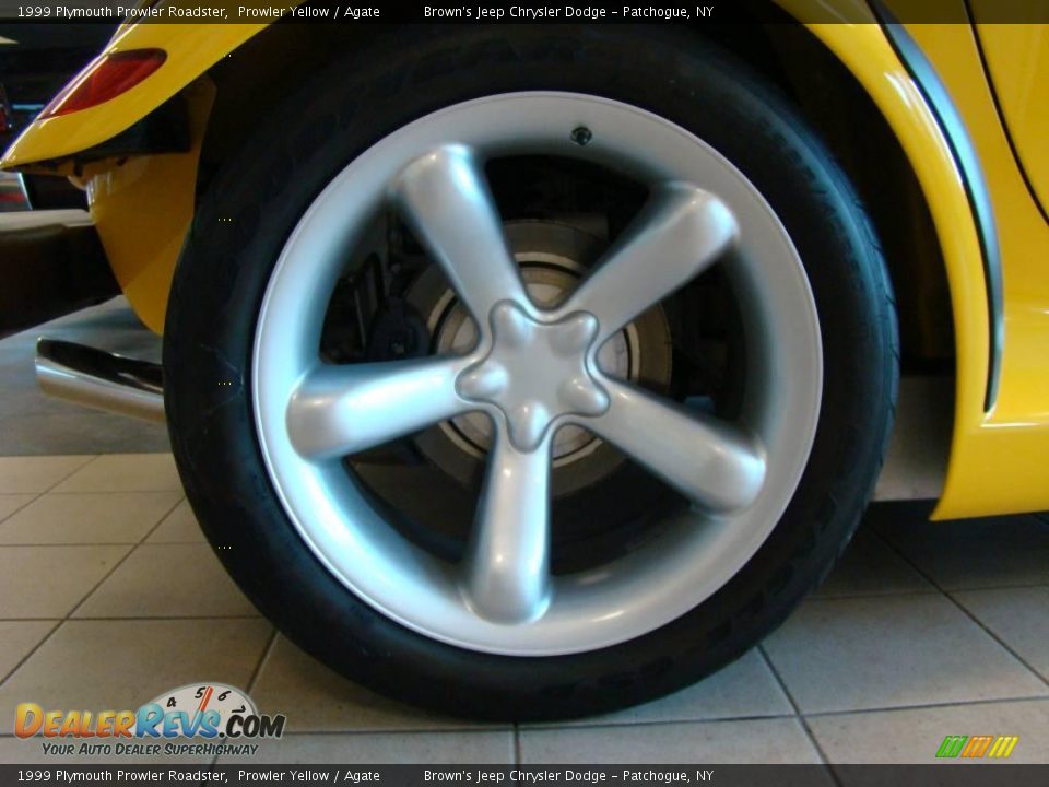 1999 Plymouth Prowler Roadster Prowler Yellow / Agate Photo #6