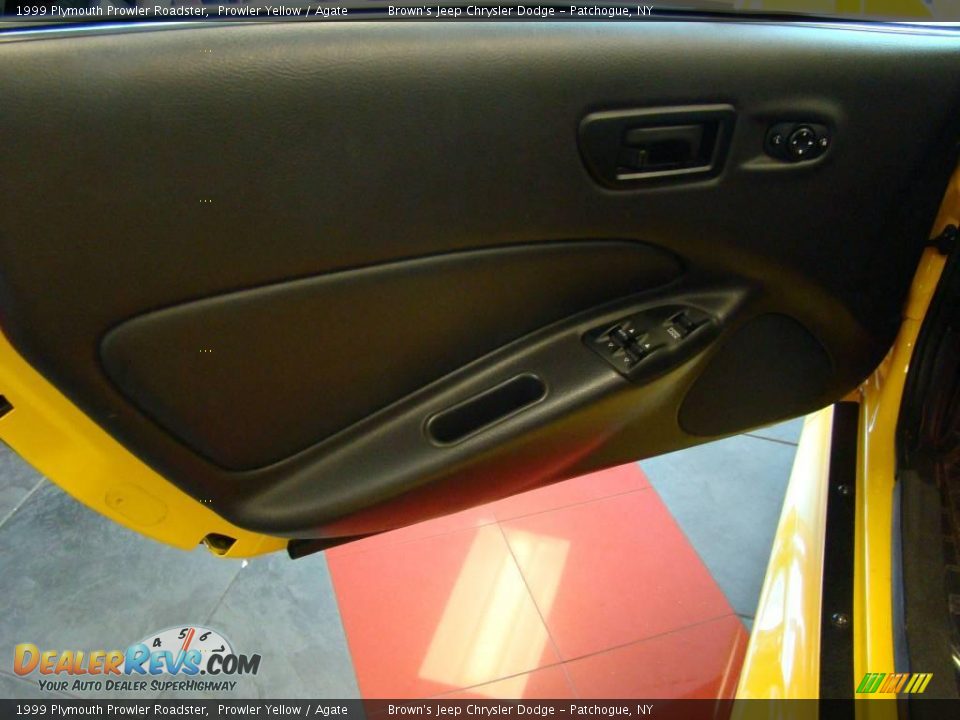 1999 Plymouth Prowler Roadster Prowler Yellow / Agate Photo #7