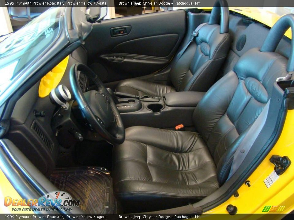 1999 Plymouth Prowler Roadster Prowler Yellow / Agate Photo #8