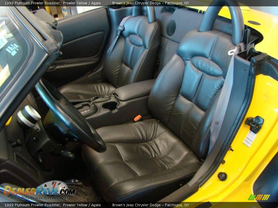 1999 Plymouth Prowler Roadster Prowler Yellow / Agate Photo #9