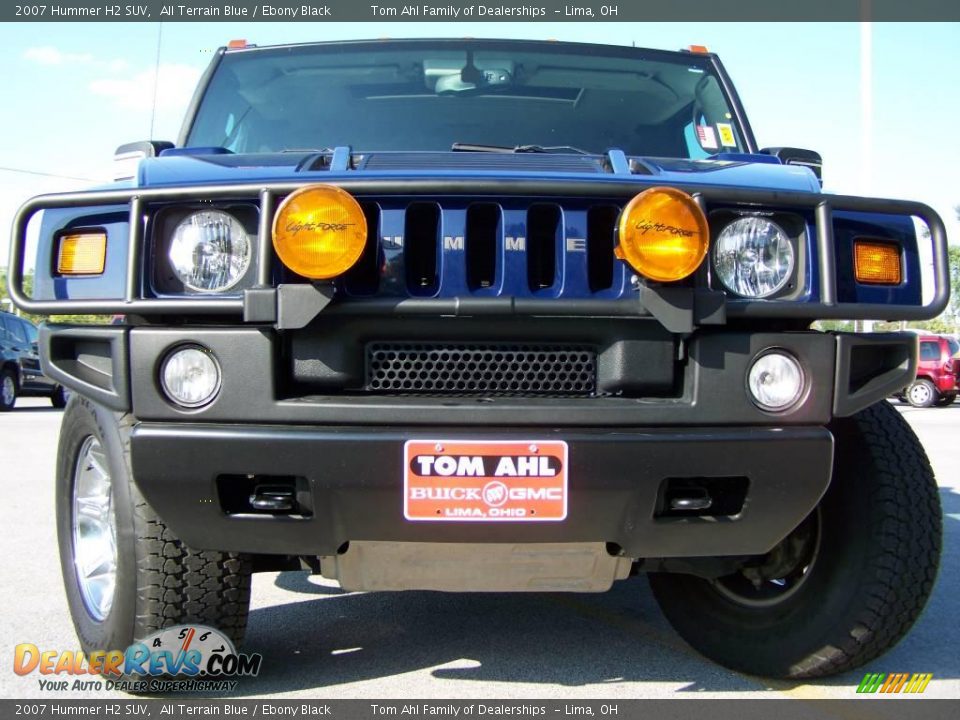 2007 Hummer H2 SUV All Terrain Blue / Ebony Black Photo #3