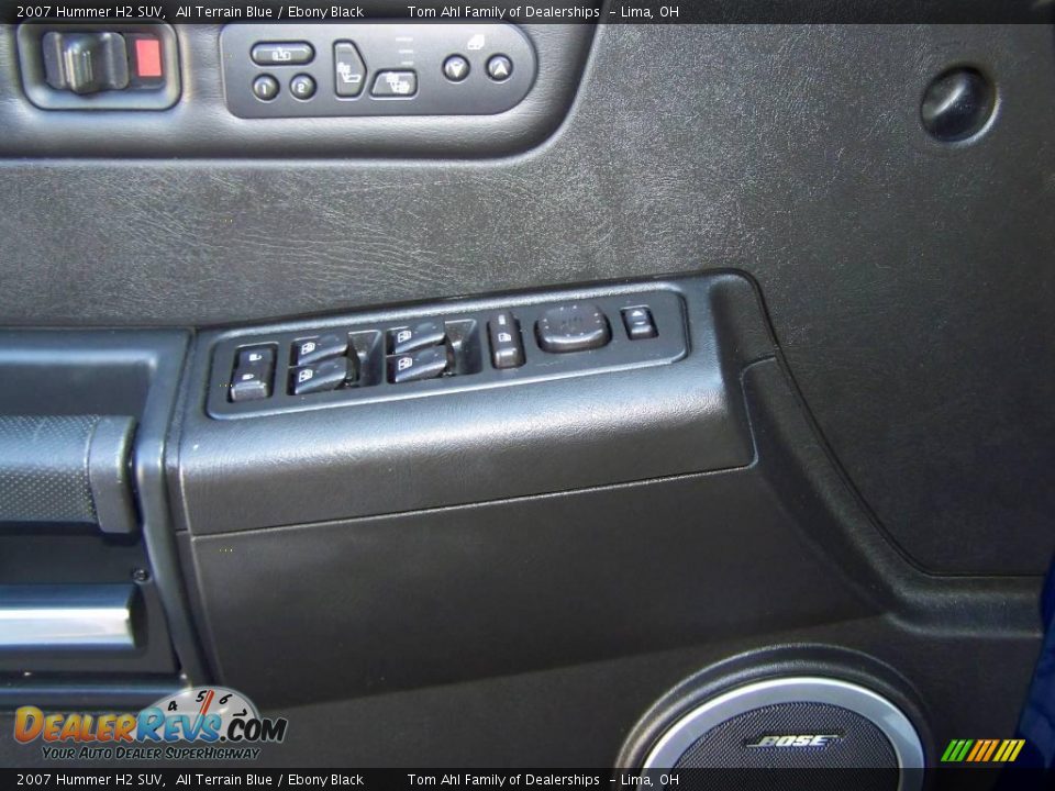2007 Hummer H2 SUV All Terrain Blue / Ebony Black Photo #11