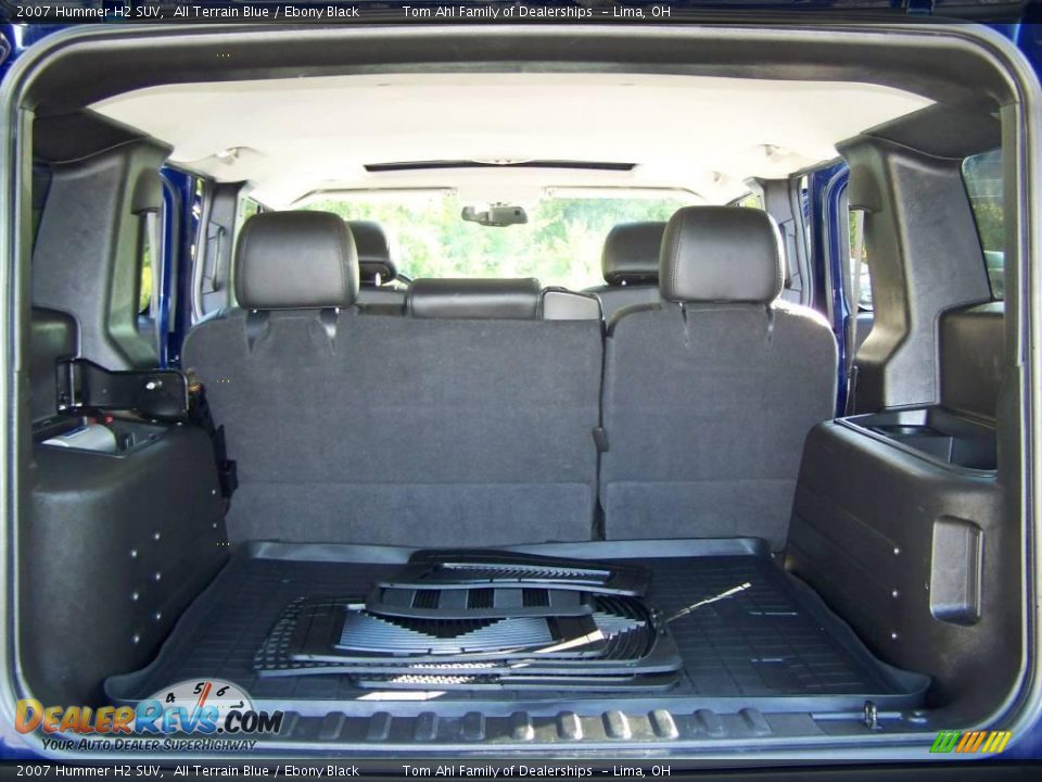 2007 Hummer H2 SUV All Terrain Blue / Ebony Black Photo #13