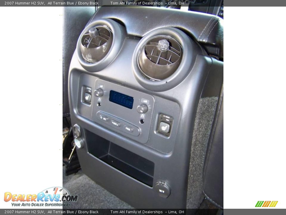 2007 Hummer H2 SUV All Terrain Blue / Ebony Black Photo #16