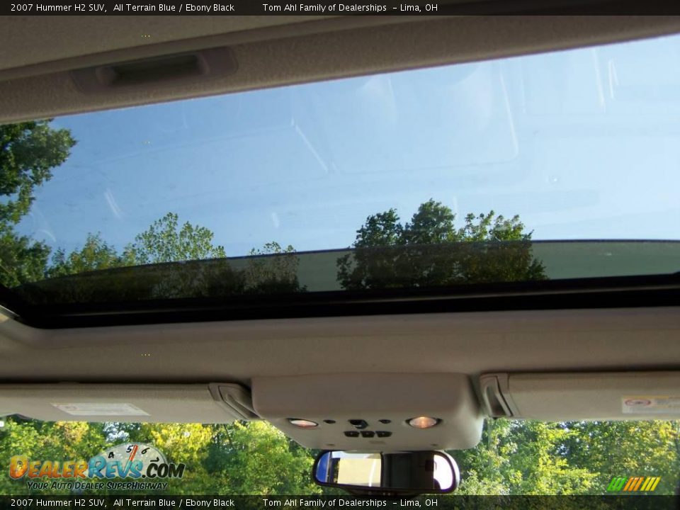 2007 Hummer H2 SUV All Terrain Blue / Ebony Black Photo #17