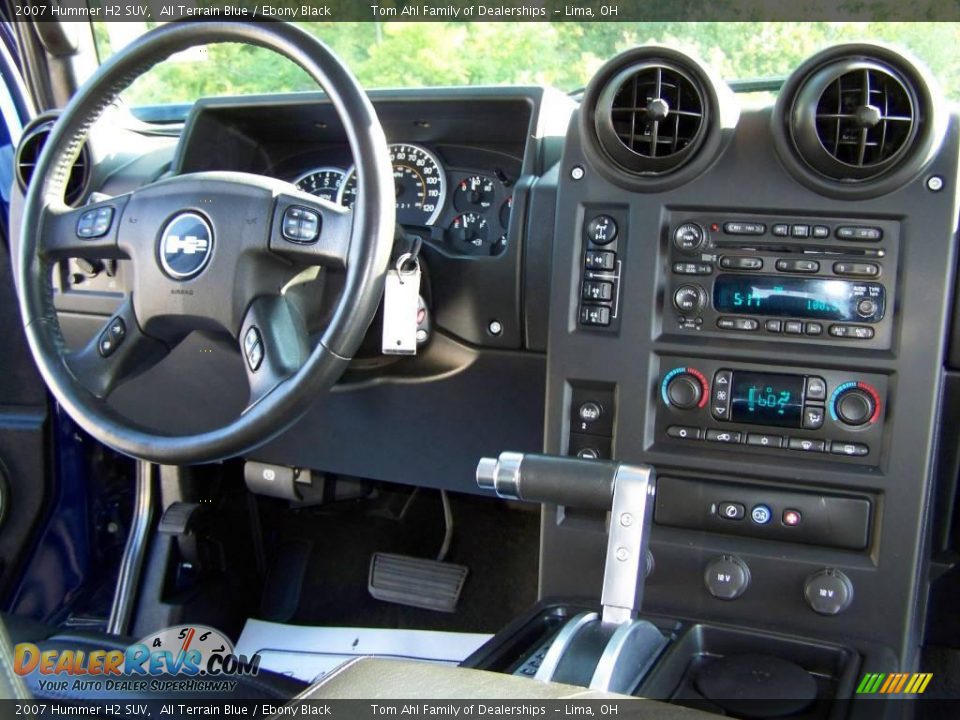 2007 Hummer H2 SUV All Terrain Blue / Ebony Black Photo #18