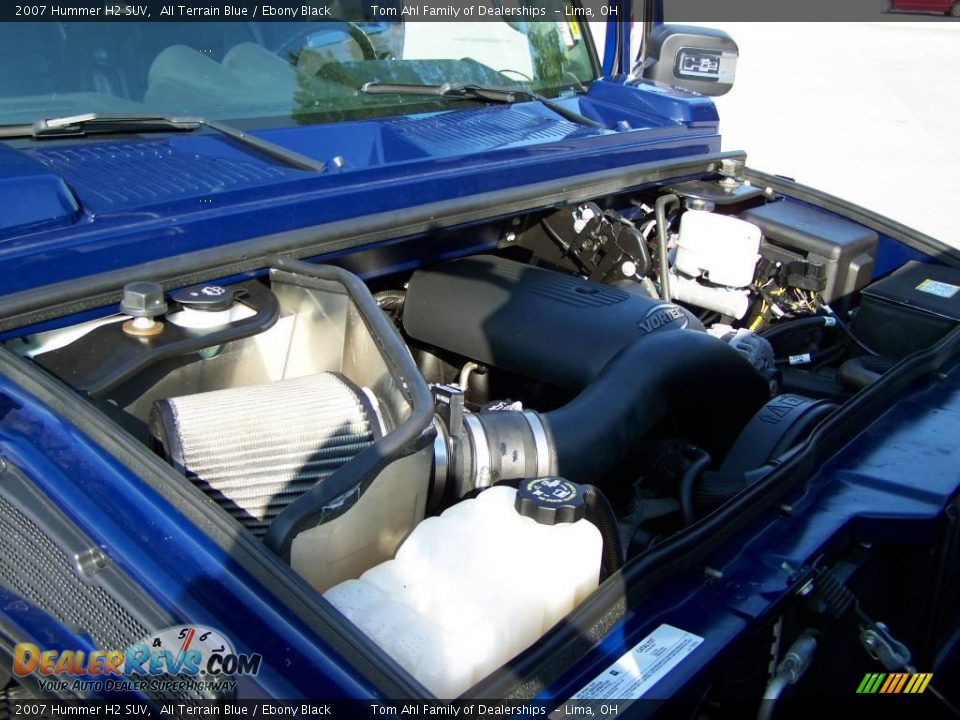 2007 Hummer H2 SUV All Terrain Blue / Ebony Black Photo #19