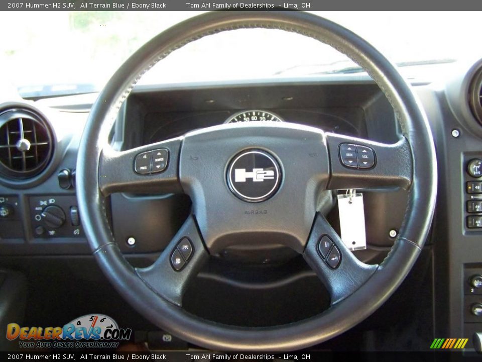 2007 Hummer H2 SUV All Terrain Blue / Ebony Black Photo #21