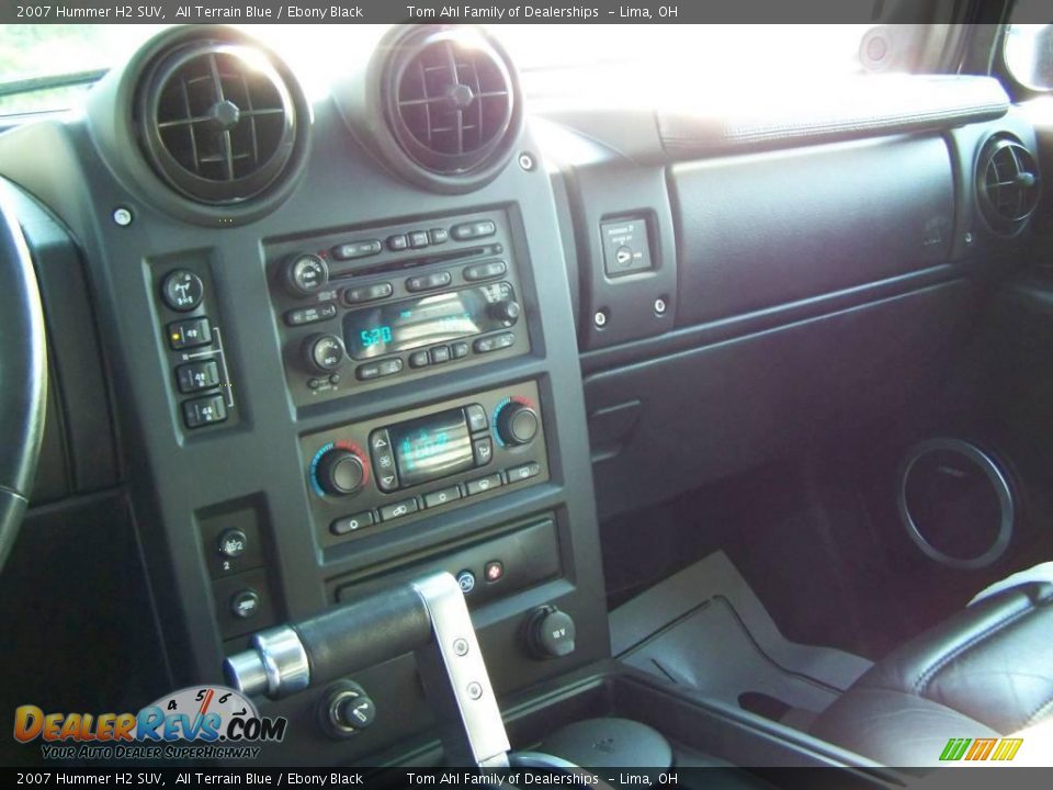 2007 Hummer H2 SUV All Terrain Blue / Ebony Black Photo #22