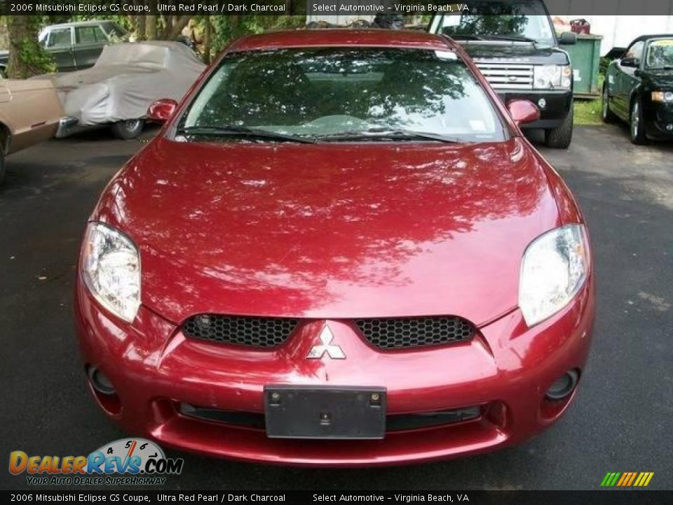 2006 Mitsubishi Eclipse GS Coupe Ultra Red Pearl / Dark Charcoal Photo #6