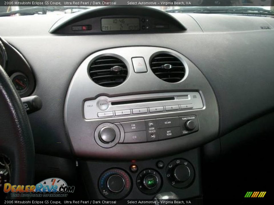 2006 Mitsubishi Eclipse GS Coupe Ultra Red Pearl / Dark Charcoal Photo #8