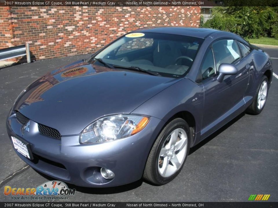 2007 Mitsubishi Eclipse GT Coupe Still Blue Pearl / Medium Gray Photo #1