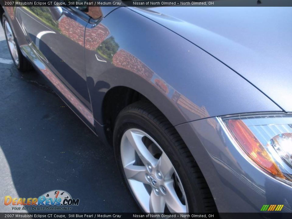 2007 Mitsubishi Eclipse GT Coupe Still Blue Pearl / Medium Gray Photo #4