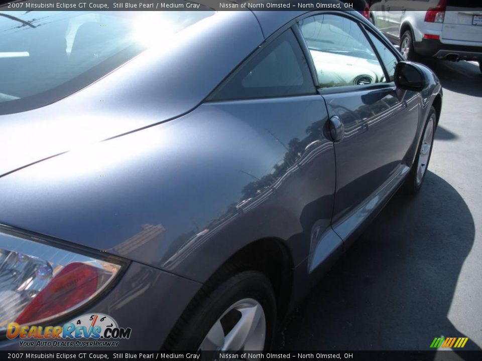 2007 Mitsubishi Eclipse GT Coupe Still Blue Pearl / Medium Gray Photo #6