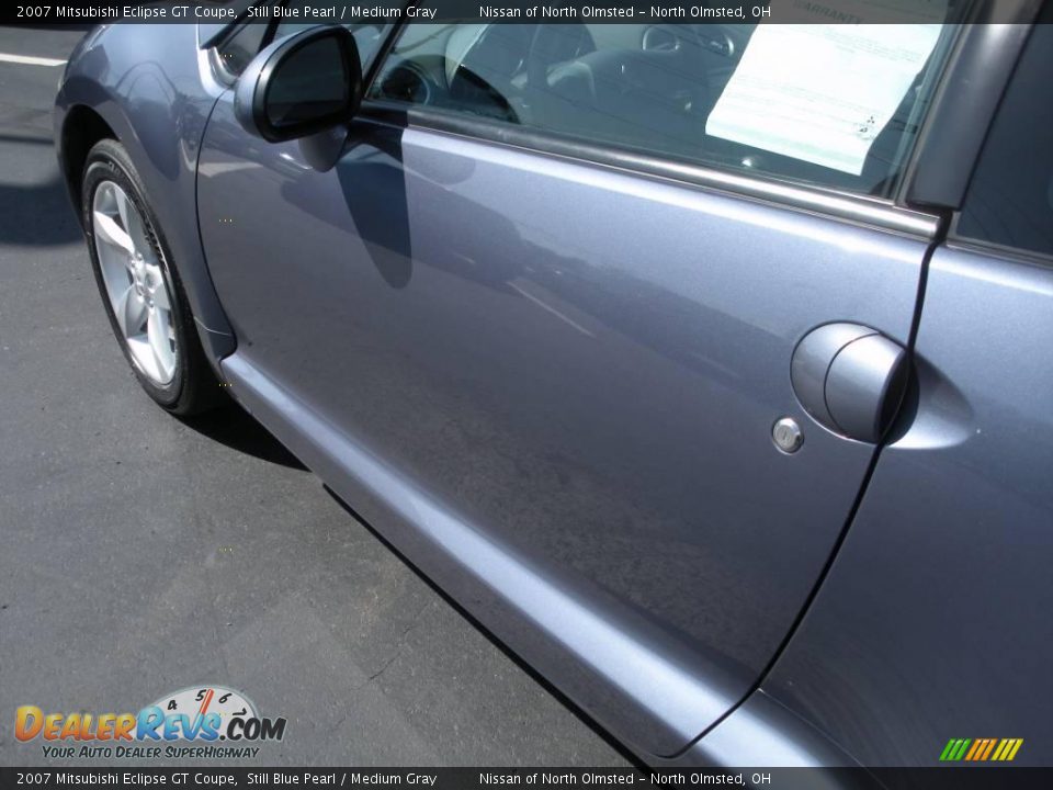 2007 Mitsubishi Eclipse GT Coupe Still Blue Pearl / Medium Gray Photo #10