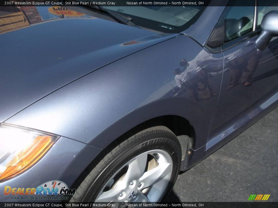 2007 Mitsubishi Eclipse GT Coupe Still Blue Pearl / Medium Gray Photo #11