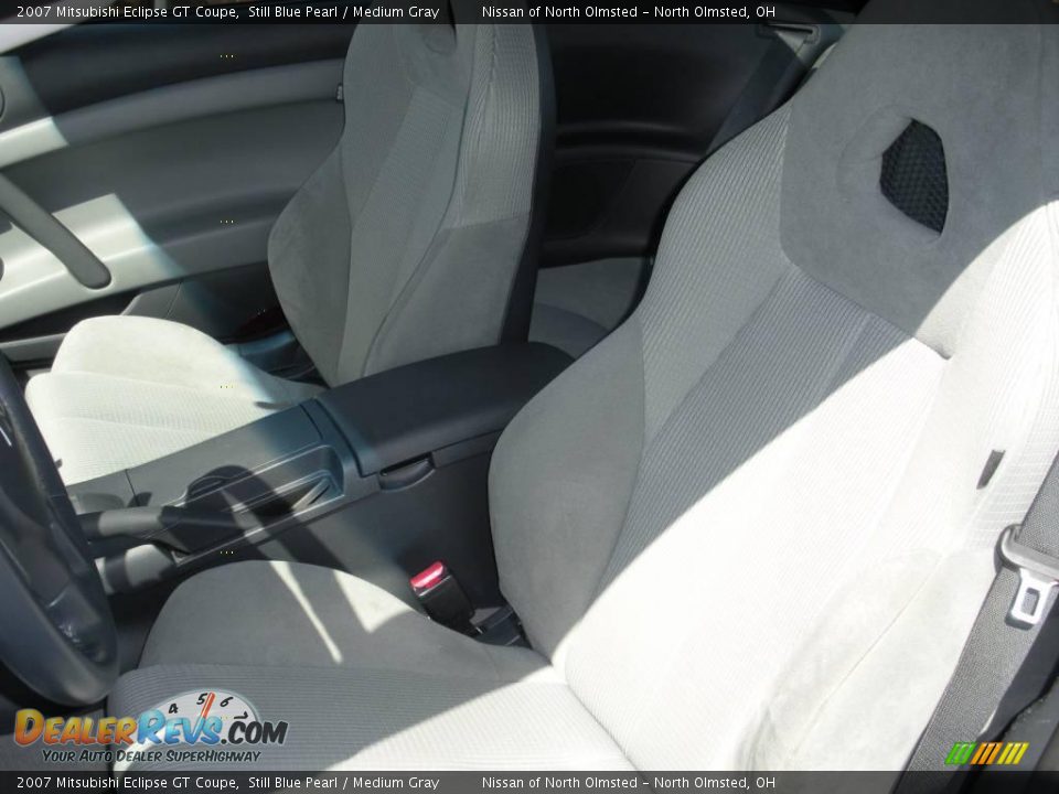 2007 Mitsubishi Eclipse GT Coupe Still Blue Pearl / Medium Gray Photo #15