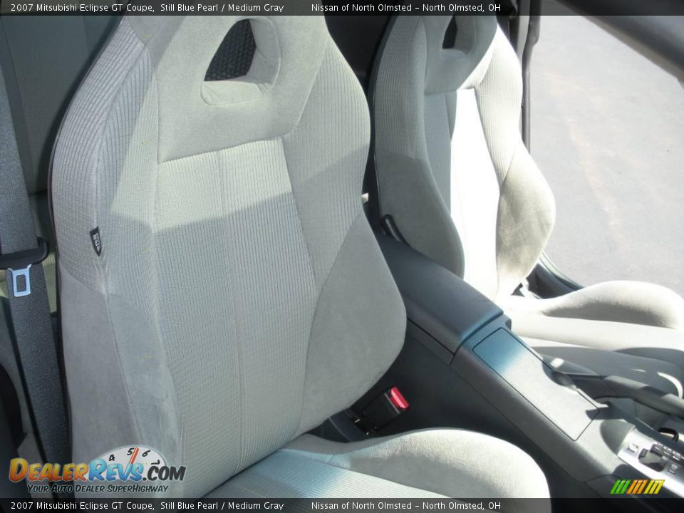 2007 Mitsubishi Eclipse GT Coupe Still Blue Pearl / Medium Gray Photo #19