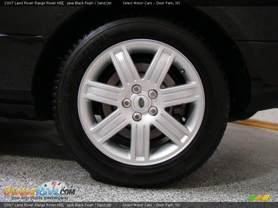 2007 Land Rover Range Rover HSE Java Black Pearl / Sand/Jet Photo #6