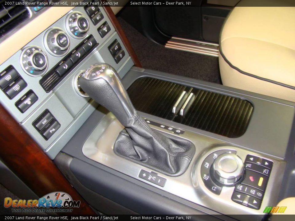 2007 Land Rover Range Rover HSE Java Black Pearl / Sand/Jet Photo #11
